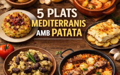 5 plats mediterranis amb patata